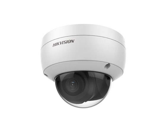 كاميرا شبكية HIKVISION DS-2CD2143G0-IU بدقة 4 ميجابكسل وميكروفون مدمج وقبة ثابتة