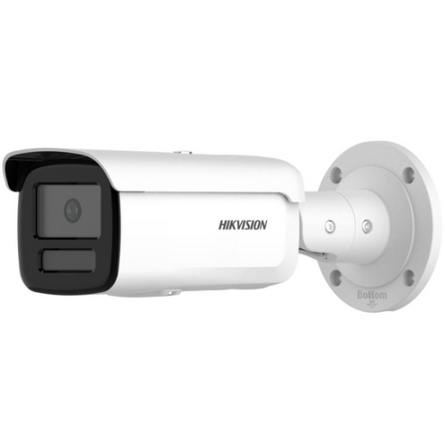 HIKVISION DS-2CD2T87G2H-LI ضوء هجين ذكي بدقة 8 ميجابكسل مع كاميرا شبكة ملونة ثابتة