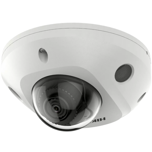 كاميرا HIKVISION DS-2CD2563G2-I(S) 6 ميجابكسل AcuSense بميكروفون مدمج وقبة صغيرة ثابتة للشبكة